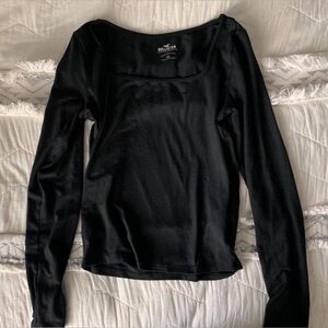 Hollister Black Long Sleeve Tee